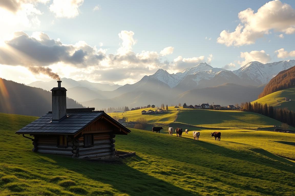 Sennereibrauch (Käseherstellung auf der Alp)